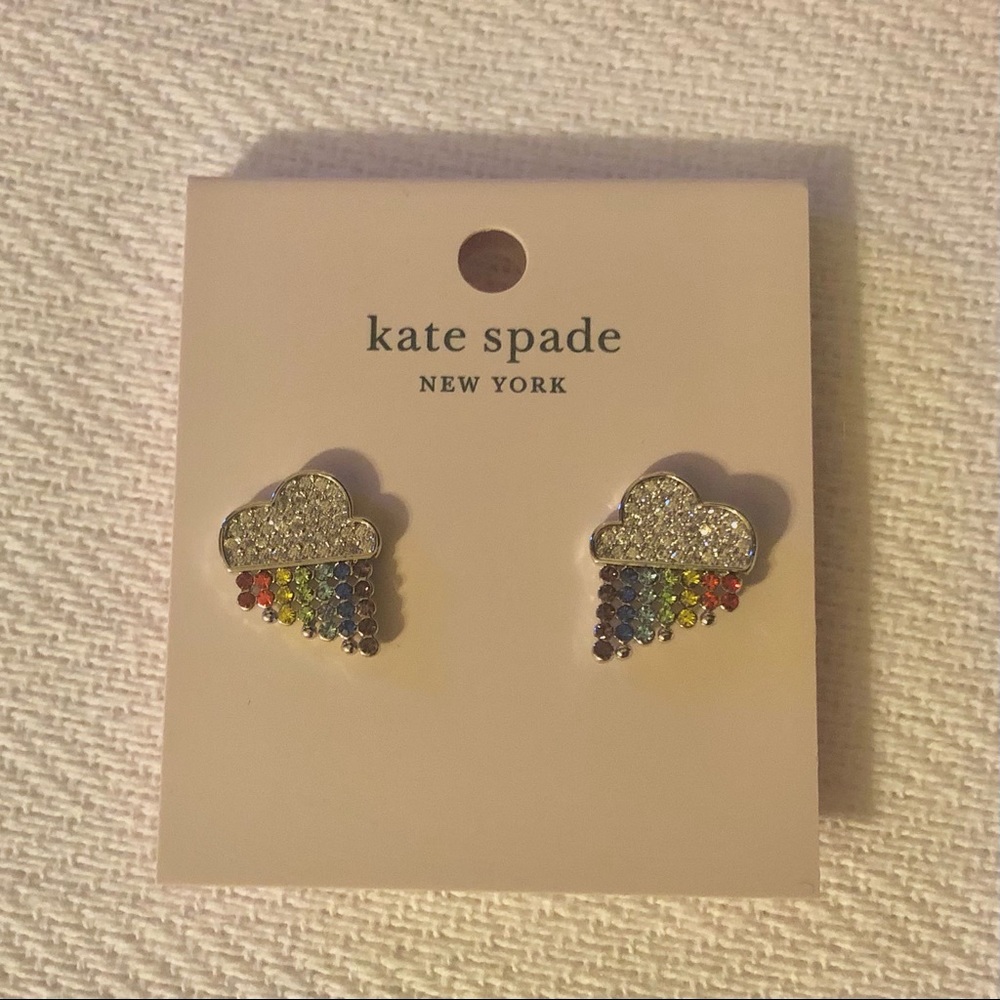 Kate spade pride rainbow earrings brandnew